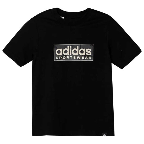Adidas Παιδική κοντομάνικη μπλούζα Camo Linear Graphic Tee